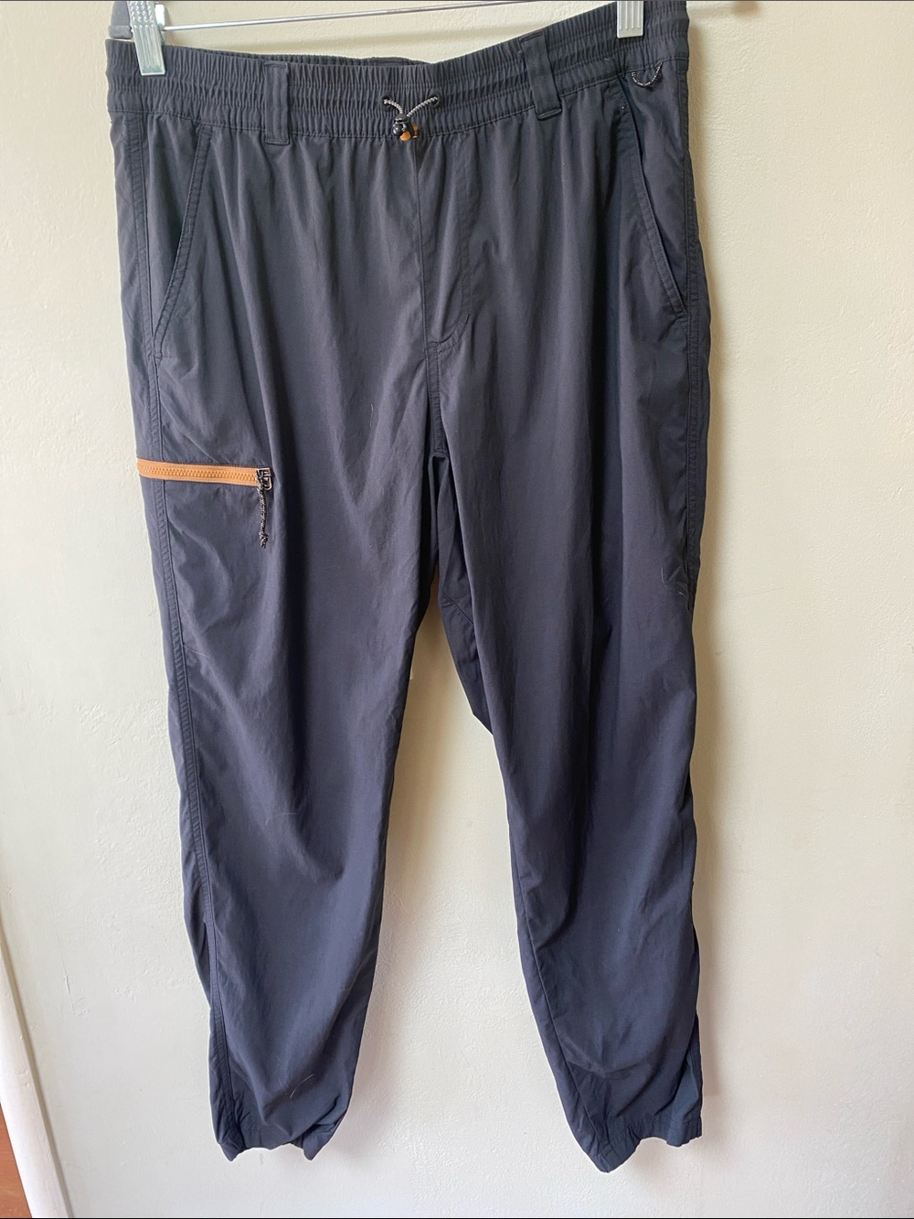 Women’s Black Active Jogger Pants with Contrast Zip Pocket.  REI brand